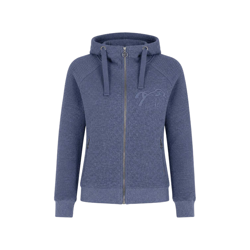 Pénélope - Sweat à capuche femme Meiwen marine