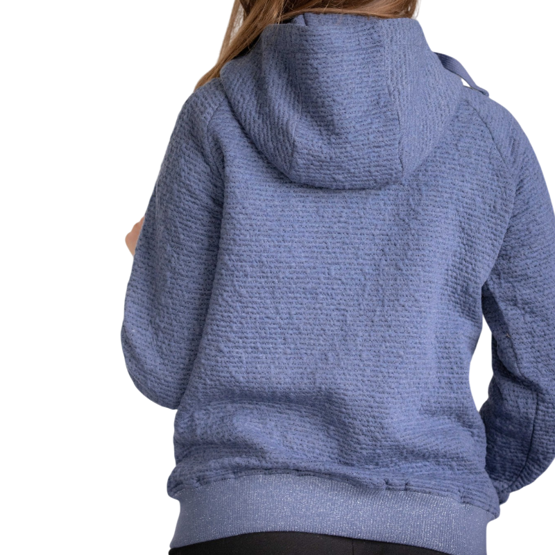 Pénélope - Sweat à capuche femme Meiwen marine