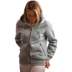 Pénélope - Dames sweatshirt lange mouwen Fluore saliegroen