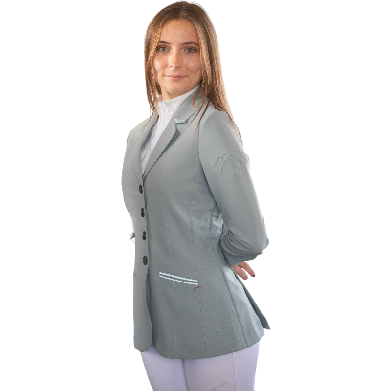 Pénélope - Veste de concours femme Calistrass vert sauge