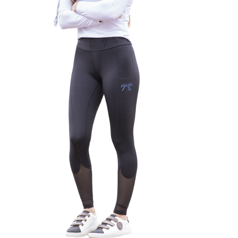 Leggings équitation taille haute basanes en tissu