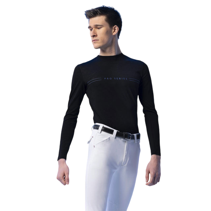Pro Series - T-shirt manches longues homme Canter noir | - Ohlala