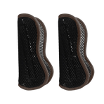 Pro Confort - Doublures de guêtres ouvertes Kalou coqués 3D mesh velours noir/ marron