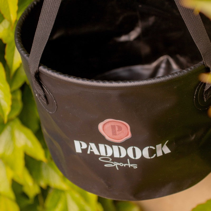 Paddock Sports - Seau pliant noir