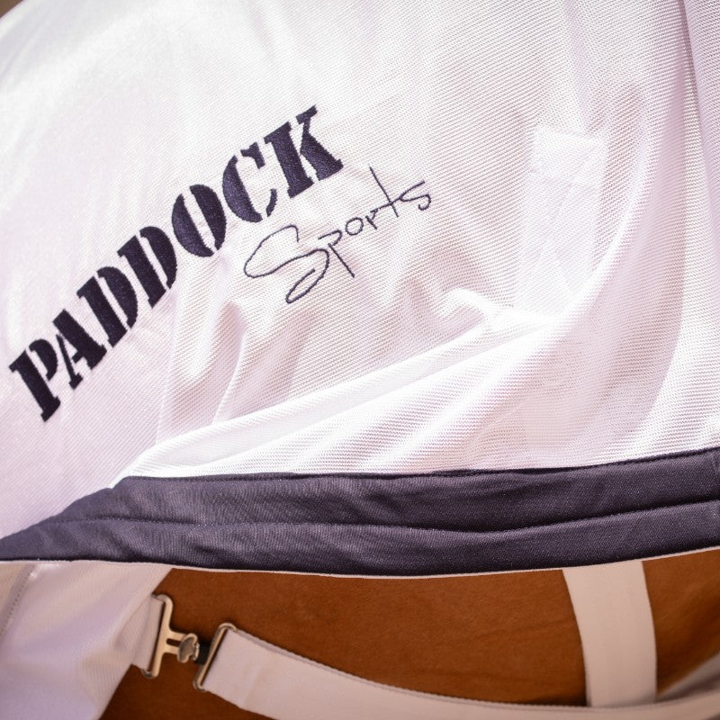 Paddock Sports - Chemise d'extérieur UV Mesh Combo blanc