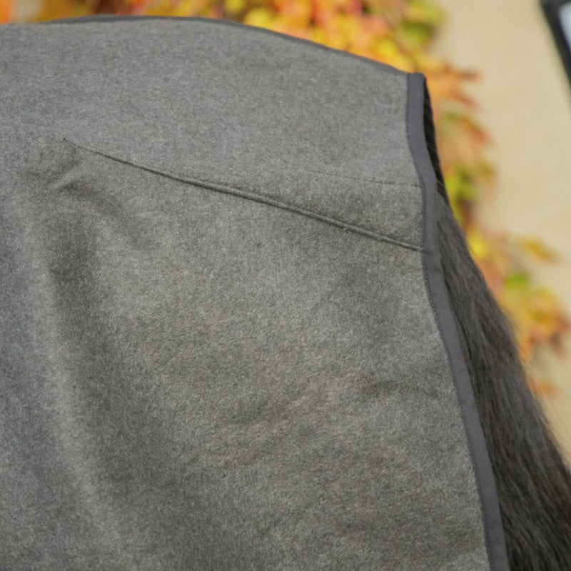 Paddock Sports - Couverture de marcheur Walker Wooltouch gris chiné 0g | - Ohlala