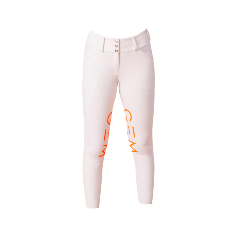 Pantalon D'équitation De Tournoi CAVALLO OLYMPIA, Genouillère, Femme, Blanc, Taille 40, Neuf