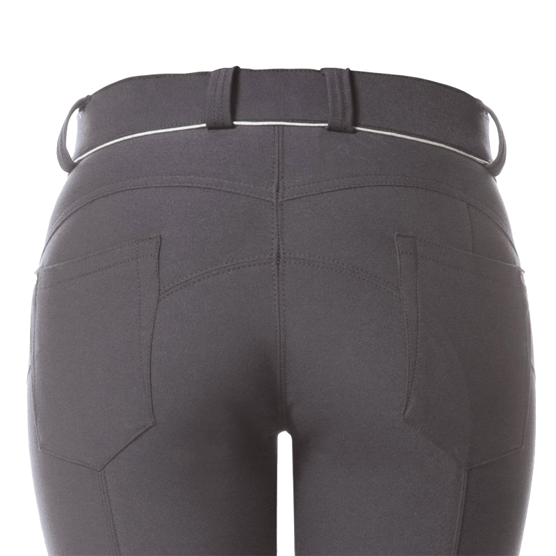 Flags & Cup - Pantalon d'équitation femme Push up gris | - Ohlala