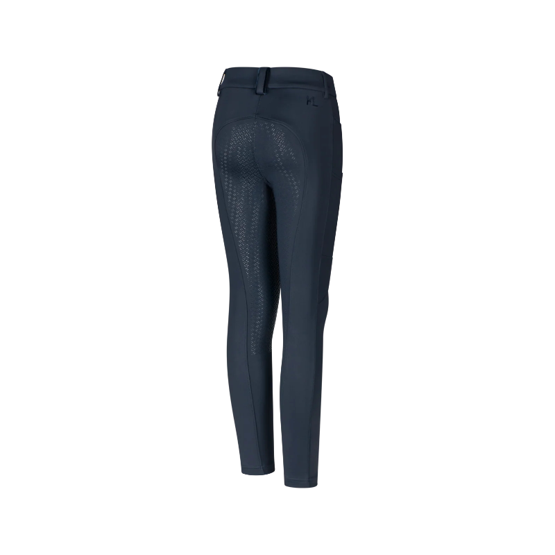 Kingsland - Pantalon d'équitation fille KLKolina marine full grip