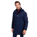 Harcour - Heren lange parka Robertol marine | - Ohlala