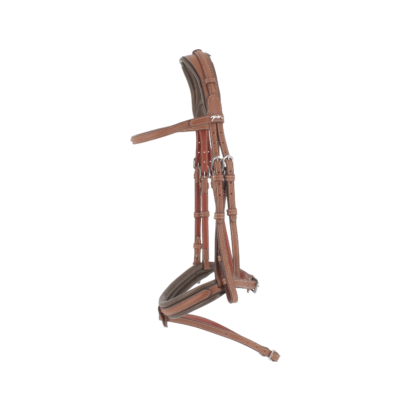 Pénélope - Bridon Elégance havane | - Ohlala