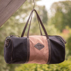 Pénélope - Canvas Bowl tas roze/ zwart | - Ohlala