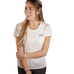 Pénélope - Dames T-shirt korte mouwen Techty ecru | - Ohlala