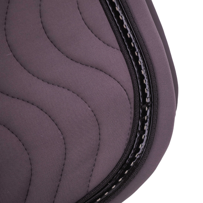 Pénélope - Tapis de selle Swell gris foncé
