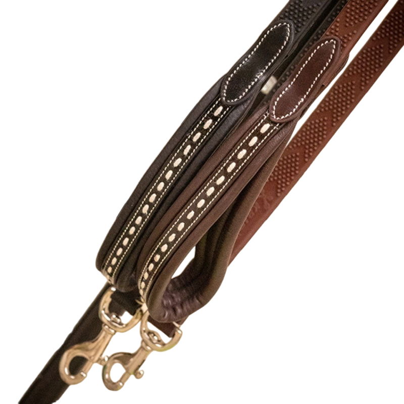 Pénélope - Laisse pour chien Rubber havane | - Ohlala