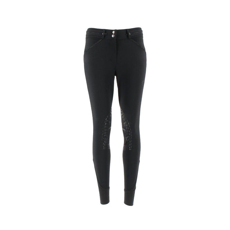 Pantalon D'équitation Femme Ovation - Taille 32L Noir - En Polyester, Occasion En Bon état