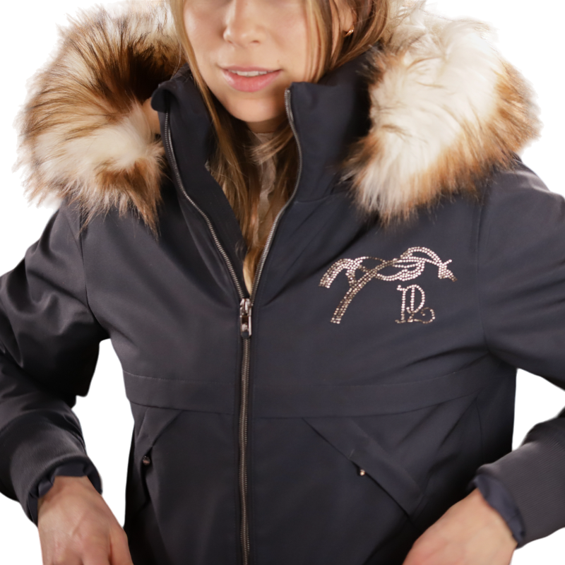Pénélope - Parka Steppy femme marine | - Ohlala