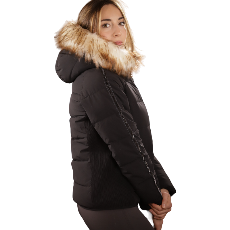 Pénélope - Blouson Louxy noir | - Ohlala