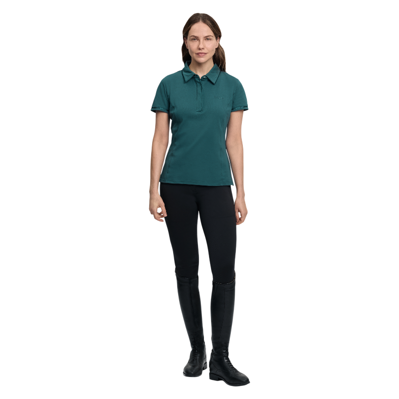 LeMieux - Dames poloshirt korte mouwen Pixie jungle | - Ohlala