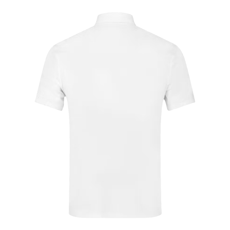 Kentucky Horsewear - Polo de concours manches courtes homme Classic blanc