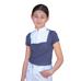 Eden by Pénélope - Kinderpolo korte mouwen Florence Mesh marineblauw | - Ohlala
