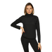GEM - Polo manches longues femme Chichi noir | - Ohlala