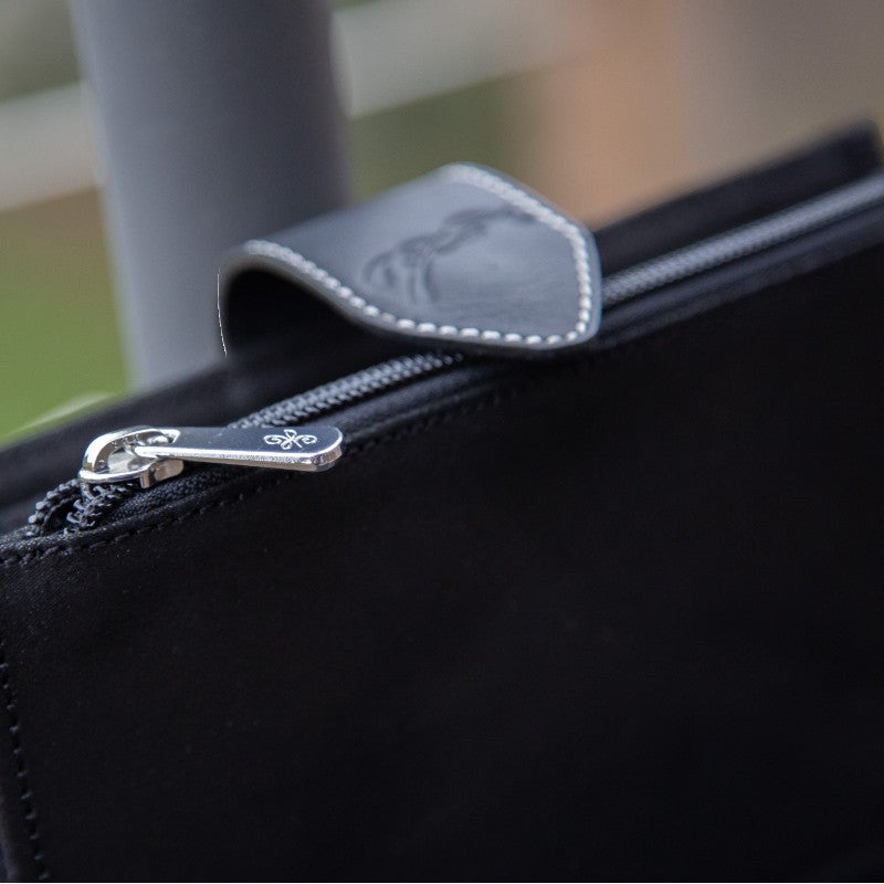 Pénélope - Portefeuille Bertille noir glitter