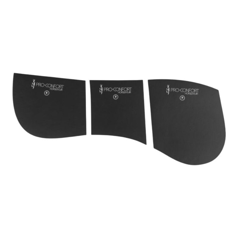 Pro Confort - Set de 6 cales pour amortisseur Ilo noir | - Ohlala