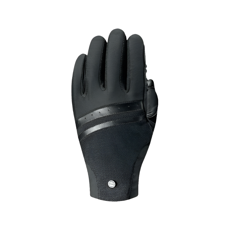Racer - Gants d'équitation Création noir | - Ohlala