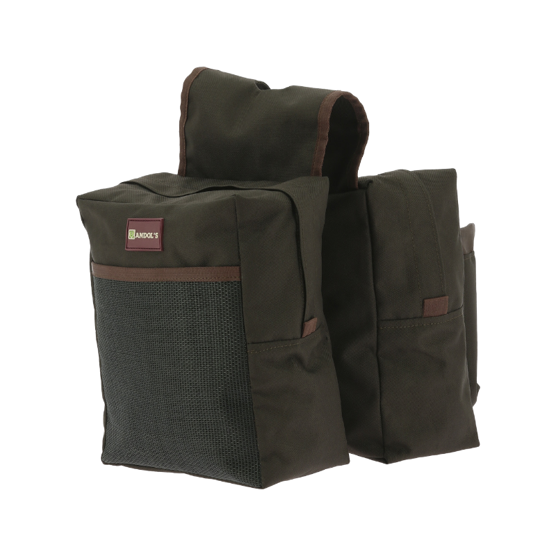 Sacoche De Selle Western Ridex – Cuir – Neuve – équitation