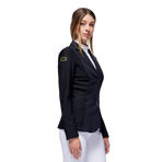 RG Italy - Veste de concours femme Jersey Mesh Zip noir | - Ohlala
