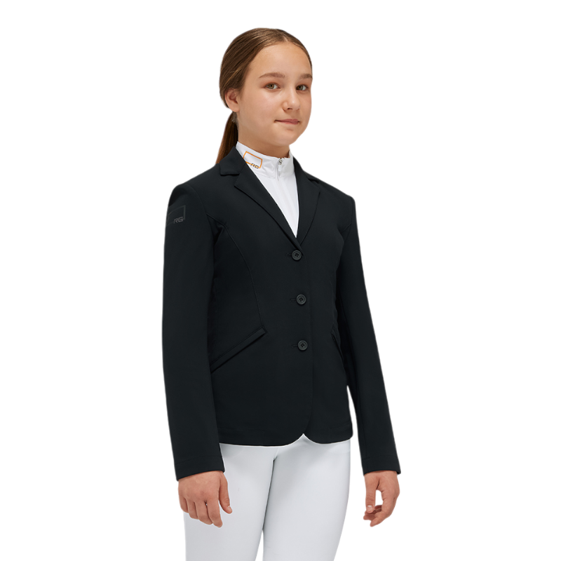 RG Italy - Veste de concours fille RG noir | - Ohlala