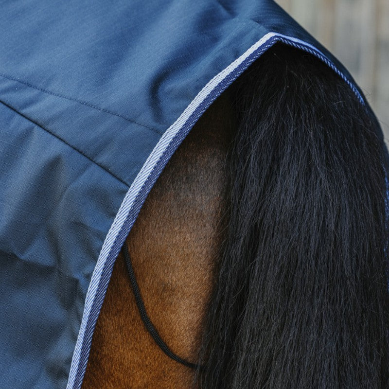 Riding World - Couvre-rein Eco 600D marine | - Ohlala