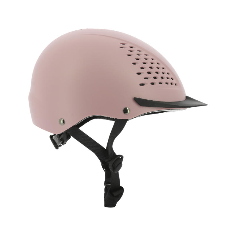 Riding World - Casque d'équitation Windy rose mat | - Ohlala