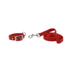 Riding World - Collier et laisse pour chien Oscar rouge | - Ohlala