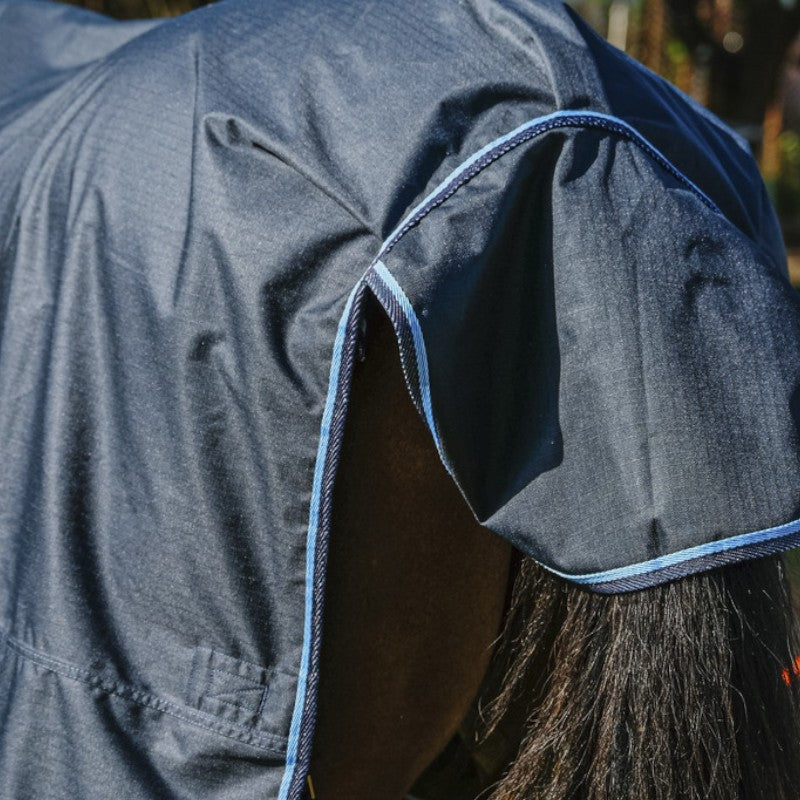 Riding World - Couverture d'extérieur Eco 600D marine 220g | - Ohlala