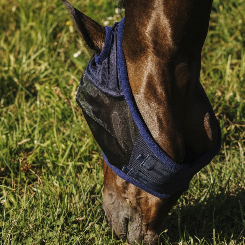 Riding World - Masque anti-mouches sans oreilles First marine | - Ohlala