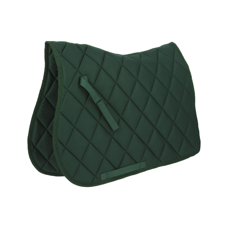 Riding World - Tapis de selle School vert foncé | - Ohlala