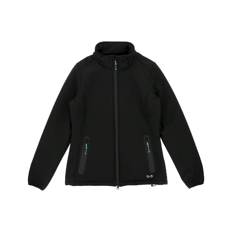 Riding World - Veste manches longues softshell femme Romy noir | - Ohlala
