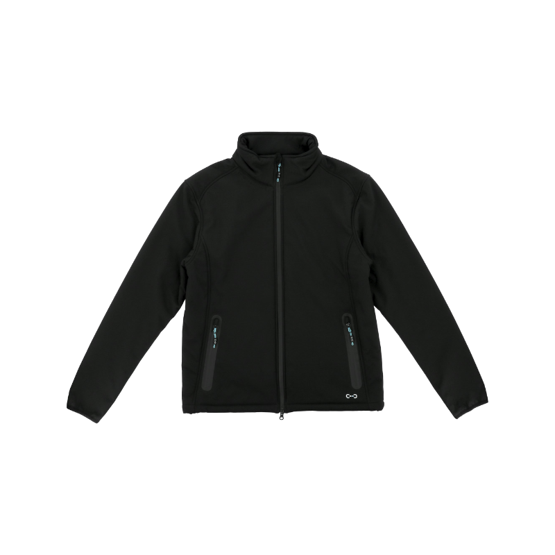 Riding World - Veste manches longues softshell homme Ruben noir | - Ohlala