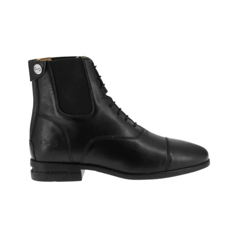 Riding World - Boots d'équitation à lacets et zip Ek-Daily noir