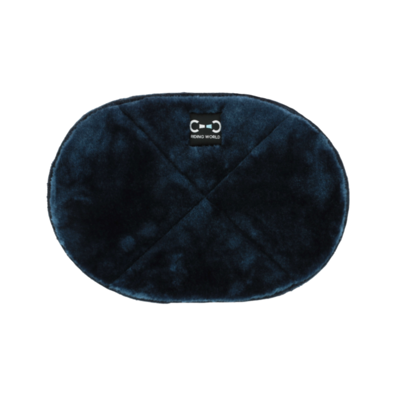 Riding World - Pad de garrot doux marine