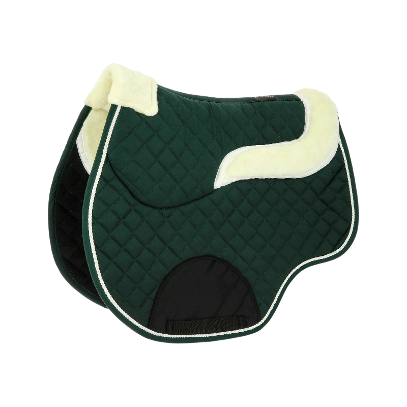 Riding World - Tapis de selle amortisseur vert