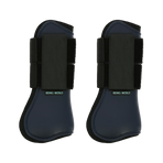 Riding World - Guêtres protège-tendons marine x2 | - Ohlala