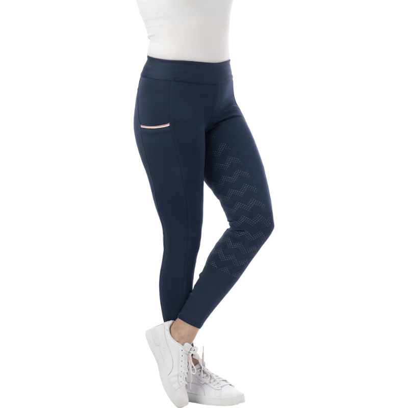 Riding World - Legging d'équitation femme agadir marine | - Ohlala