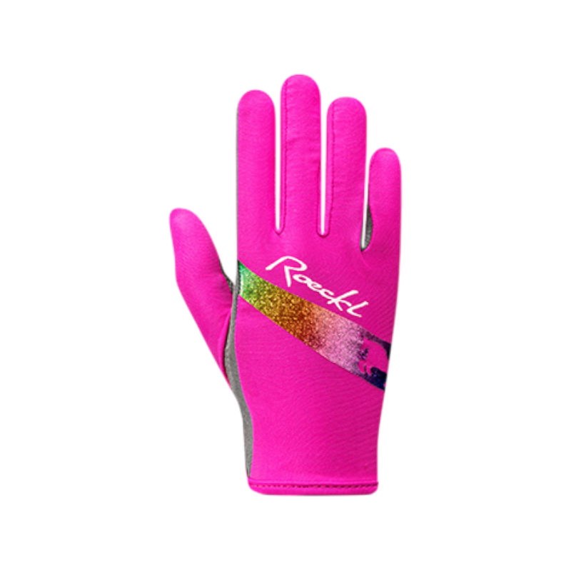 Roeckl - Kapriole handschoenen roze/grijs