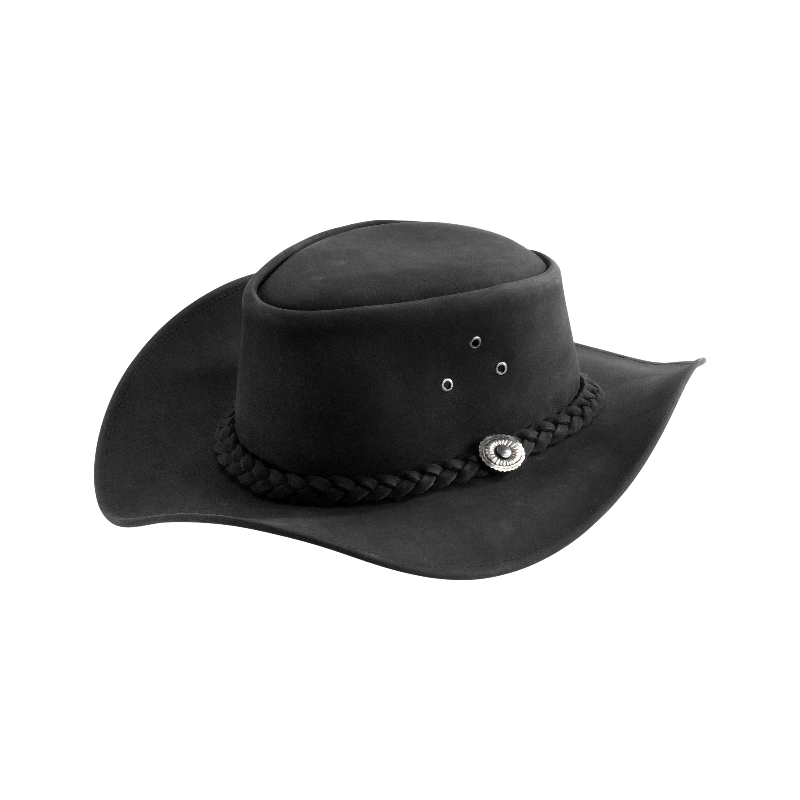 Randol's - Chapeau huilé noir