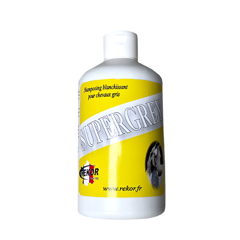 Rekor - Shampoing pour chevaux gris Supergrey | - Ohlala