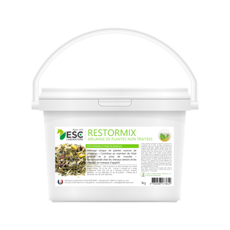 ESC Laboratoire - Complément alimentaire état général et prise de muscle Restormix | - Ohlala