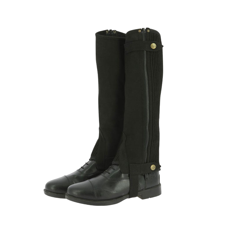 Riding World - Mini-chaps enfant Amara noir | - Ohlala